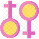 Female Gender Gender Gender Sign 아이콘