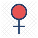Female Gender Sign  Icon