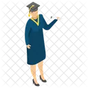 Female Student Female Avatar Female Graduate Icon