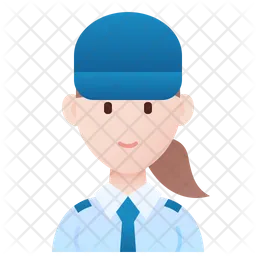 Female Guard  Icon