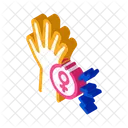 Female Hand Sexual Icon