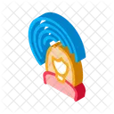 Female Hear Listen Icon