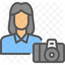 Female Camera Photography Icon