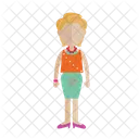 Female Woman Girl Icon