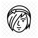 Female Emo Avatar Icon