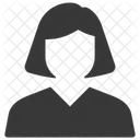 Account Female Profile Icon