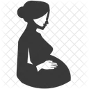 Female Maternity Mom Icon