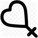 Female Heart Love Icon