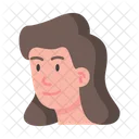 Female Head Woman Icon