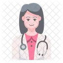 Female Doctor Medical Icon