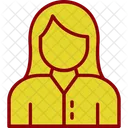 Female Girl Head Icon