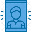 Female Headshot Photo Icon