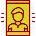 Female Headshot Photo Icon
