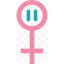 Chromosome Female Sex Icon