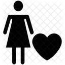 Female Lover Romance Icon