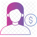 Female Investor Icon Icon