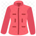 Female Jacket Cloth Jacket Icon