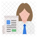 Journalist News Reporter Symbol