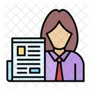 Journalist News Reporter Symbol