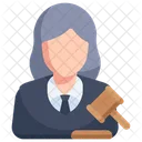 Female judge  Icon