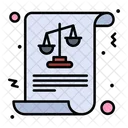 Female Law Female Justice Balance Icon
