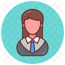 Female lawyer  Icon