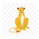 Female Lion Icon