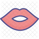 Female Lips Kissing Kissing Gesture Icon