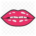 Female Lips Makeup  Icon