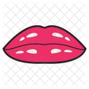 Female Lips Patch  Icon
