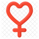 Female Love  Icon