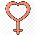 Love Female Motherday Icon
