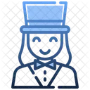 Female Magician  Icon