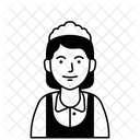 Female Maid  Icon