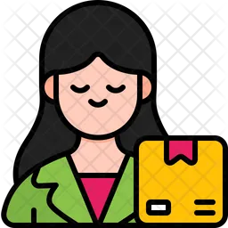 Female Manager  Icon