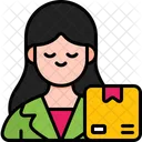 Female Manager Icon