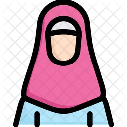 Female Muslim  Icon