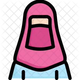 Female Muslim  Icon