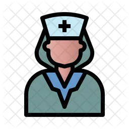 Female Nurse  Icon