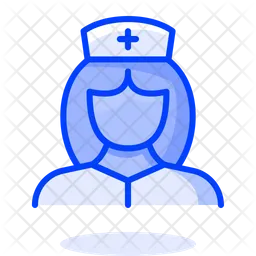 Female Nurse  Icon