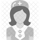 여성 간호사  아이콘