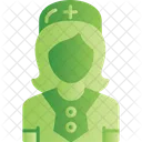 Female Nurse  Icon