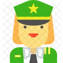 Female officer  Icon
