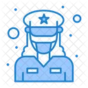 Female Officer  Icon