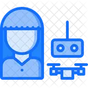 Female Operator  Icon
