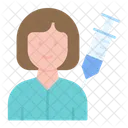 Medical Patient Female 아이콘
