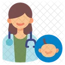 Female Pediatrician  Icon