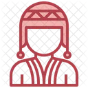 Female Peruvian  Icon