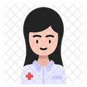 Female Pharmacist Pharmacist Doctor Icon