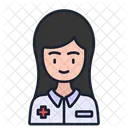 Female Pharmacist Pharmacist Doctor Icon